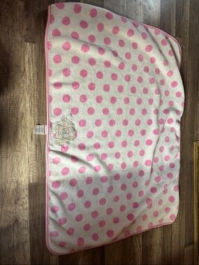 Garanimals Pink Polka Dot Baby Blanket
